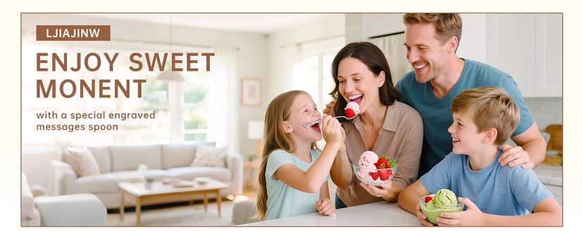 Funny Mother Birthday Gifts for Mom Christmas, from Daughter Son, Christmas Gift for Mom Mama Mommy Mother In Law Birthday Retirement Presents, Small Cute Engraved Mom's Ice Cream Shovel Spoon