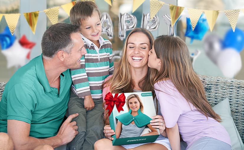 Neck Shoulder Heating Pad Gift for Back Pain Relief, Electric Weighted Heat Pads for Cramps, Leg and Foot, Gifts for Christmas, Mothers Day, Fathers Day, Birthday, Women, Men, Mom, Dad