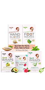 SpaLife Men's Sandalwood Luxury Spa Skincare Set - Complete Care Kit for Rugged Revitalization, Exfoliating Scrub - Bath and Body Collection for Cleansing, Moisturizing, and Rejuvenation