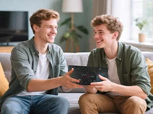 Nucinzua Birthday Gifts For Men,Do Not Disturb Im Gaming Socks for Men,Gamer,Teen Boys Gifts,Christmas Stocking Stuffers