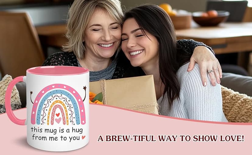 Friend Gifts - Mothers Day Gift For Women - Friendship Gifts For Women - Gifts For Bestie, Best Friend, Sister, Mom - Sister Mug - Bestie Cup - Thinking Of You, Get Well Soon, Encouragement