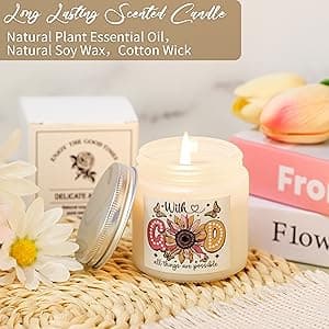 Christian Gifts for Women, Religious Faith Based Present, Best Friend Sister Mom Birthday Friendship Gifts for Women, Christmas Mothers Day Easter Thanksgiving Ideas Present