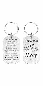 Resdink Dad Gifts from Daughter Son- Remember I Love You Dad Birthday Christmas Fathers Day Keychain