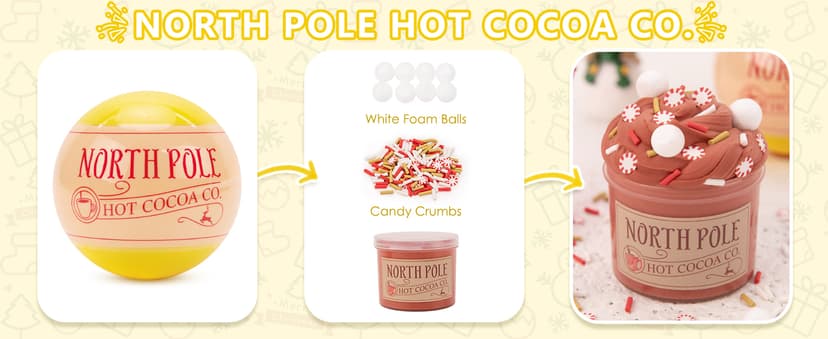 Christmas Stocking Stuffers - Slime for Kids - 4 Pack Slime Balls - Toys Slime Kit Xmas Gifts for Classroom Rewards Teens Girls Boys 4 5 6 7 8 9 10 11 12 Year Old and Adults