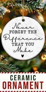 ZAGKOO Neighbor Christmas Ornaments 2025 - Best Christmas Neighbors Gift Ideas, Great Gifts for Next Door Neighbor - Friendship Gifts for Neighbors, Women, Men - Ceramic Keepsake 2025