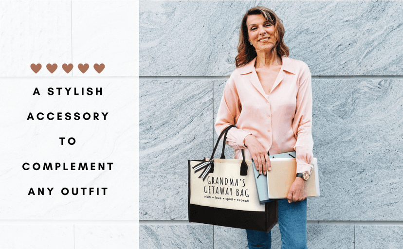 Grandma Gifts - Gifts for Grandma from Grandchildren - Canvas Tote Bag