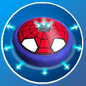 Soccer Toys for Boys 4-6 Hover Soccer Ball Indoor Gifts for Boys Kids Toys Birthday Gifts for 4 5 6 7 8 9 10 Year Old Boy Air Floating Soccer Toy with LED Lights Foam Bumper