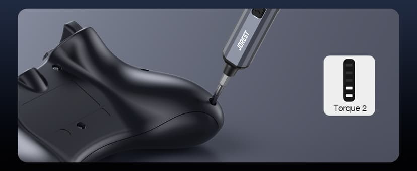 JOREST Mini Electric Screwdriver, Precision Set with 38-in-1 Magnetic Bits, Repair Tool Kit for iPhones, Laptop, Drone, Game Console, Camera, Toys; Stocking Stuffers for Men;Birthday Gift for Father