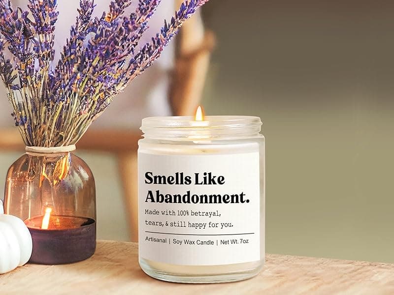Shqiueos Retirement Gift for Woman Men Lavender Scented Candle, Farewell Gifts for Coworkers, Leaving Gift for Boss Friends Going Away, Moving Away, Goodbye Gifts for Nurse Teacher