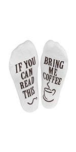 Haute Soiree Women's Novelty Socks - “If You Can Read This, Bring Me Some” - One Size Fits All