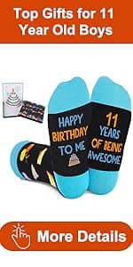 5-18 Years Old Birthday Gifts for Girls - Socks for Girls with Pop up Birthday Card, Presents for 5-18 Year Old Grils