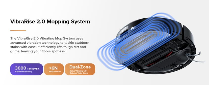 roborock Q10 S5+ Robot Vacuum and Mop, 10,000Pa Suction, Upgraded from Q8 max+, 70 Days Self-Emptying, Obstacle Avoidance, Sonic Mopping, Dual Anti-Tangle Design, Auto Mop Lifting, Ideal for Pet Hair