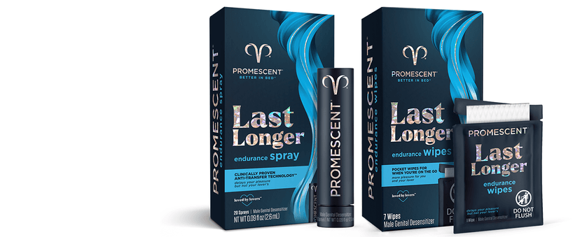 Promescent Desensitizing Delay Spray for Men Clinically Proven to Help You Last Longer in Bed - Better Maximized Sensation + Prolong Climax for Him, 2.6 ml