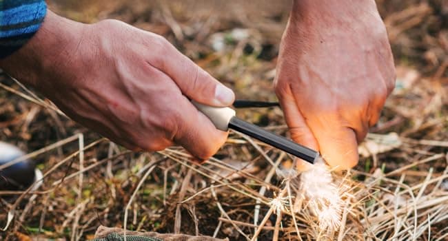 Man Box, Gift Box for Men- Birthday Gifts for Men, Mens Gift Basket, Gifts for Him- Cool Camping Gift Sets for Guys, Son, Brother, Boyfriend, Dad, Husband, Male, Friend