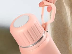 750ml/27 OZ Coffee Thermo with 3 cups, Insulated Water Bottle, Stainless Steel Vacuum Flask Set for Hot and Cold Drinks, Gifts Box