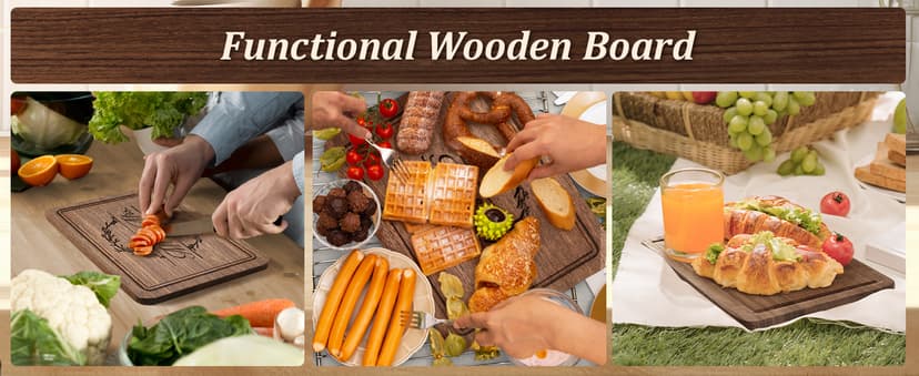 Craftique Wedding Gifts for Couples 2025, Bridal Shower Gifts- Walnut Wood Cutting Board Engraved with Mr. and Mrs. EST. 2025- Mr and Mrs/Wedding/Engagement Gift for Newlyweds Bride and Groom