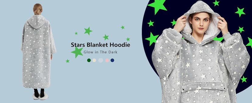 KFUBUO Wearable Blanket Hoodie for Adults Sherpa All Patterns Oversized Sweatshirt Blanket with Pockets Cute Birthday Gifts for Sister Strawberry
