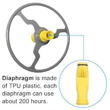 (2024 Upgrade) VINGLI Pool Vacuum Cleaner Automatic Sweeper Swimming Pool Creepy Vacuum (Grey)