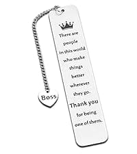 STUNFASSOO Boss Day Gifts for Women Men, Funny Boss Gifts Keychain, Office Gag Gifts for Bosses