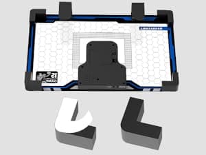 HopeRock Indoor Mini Basketball Hoop for Kids, Basketball Hoops Over The Door with LED Lighting, Mini Hoop with Scoreboard & 3 Balls, Basketball Toys Gifts for 5 6 7 8 9 10 11 12 Year Old Boys Girls