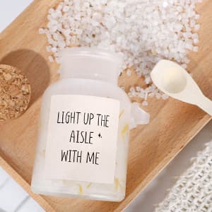 Bridesmaid Proposal Gifts, Bridesmaids Proposal Box Gifts for Wedding Day, Gift for Bridesmaids, Will You Be My Bridesmaid Gift with 16oz Glass Candle Hand Cream (10PCS)