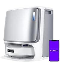 NARWAL Freo S Robot Vacuum and Mop Combo, 8000Pa Suction, 180 Days Hands Free, Self-Emptying Base, LDS Navigation, Obstacle Avoidance, Robot Vacuum Cleaner for Pet Hair & Hard Floors