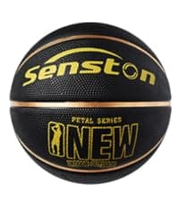Senston 27.5‘’/29.5'' Basketball Outdoor Indoor Rubber Basketball Ball for Kids/Adult Official Size 5/7 Basket Ball with Pump