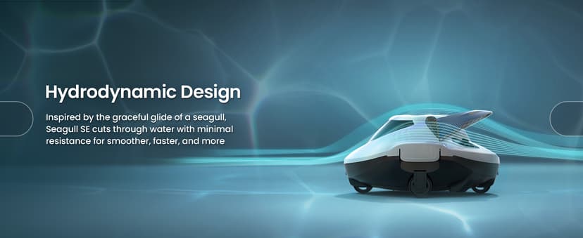 AIPER Cordless Robotic Pool Cleaner, Pool Vacuum Lasts 90 Mins, LED Indicator, Self-Parking, Ideal for Above-Ground Flat Pool up to 860 sq.ft