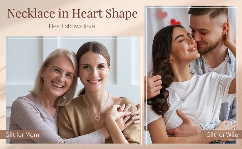 18K Rose Gold Necklaces for Women Birthday Gifts for Women Jewelry for Women Birthday Gifts for Wife Girlfriend Daughter Wife Birthday Gifts for Anniversary Mothers Day Christmas Valentines Gifts