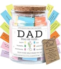 NewEleven Sister Birthday Gifts - Gift For Sister, Soul Sis, Sisters In Law - Sisters Gifts From Sister, Brother, Friend, Family - Decorative Glass Scripture Jar With 92 Bible Verse