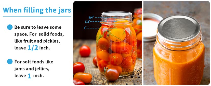 Electric Mason Jar Vacuum Sealer Kit for Wide-Mouth & Regular-Mouth Mason Jars, Food Saver Vacuum Canning Sealer Machine Includes 10 Jar Lids