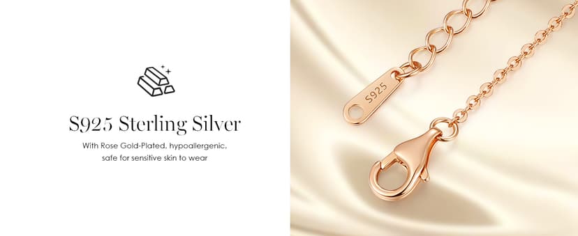 CDE Forever Love Heart Necklaces for Women, Wedding Anniversary, Birthday Mothers Day Gifts for Mom, Mother, Wife, Girlfriend, S925 Silver Jewelry with Birthstone Pendant