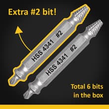 Gifts for Men,Damaged Screw Extractor Set-Christmas Stocking Stuffers for Men Adults Him,Mens Gifts for Dad,Husband,Stripped Screws Nuts & Bolts Drill Bit Tools for Easy Removal of Rusty Broken Screw