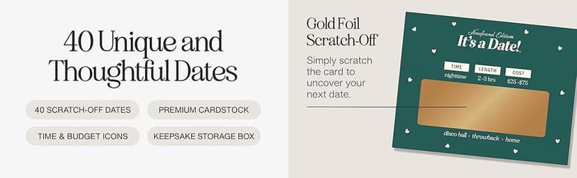 It's a Date! Newlywed Edition for Couples, The Ultimate Gift for Weddings, Bridal Showers, Engagements, and Bachelorette Parties