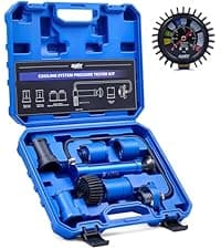 Orion Motor Tech Coolant Pressure Tester Kit, 31pc Master Coolant Vacuum Refill Kit with 23 Radiator Adapters, Radiator Cooling System Pressure Tester Kit with Vacuum Pump Vacuum Purge & Refill Tool