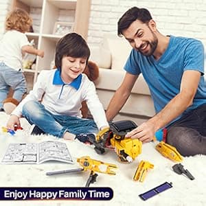 COBFDHA STEM Projects for Kids Age 8-12, Science Kits Boys, Solar Robot Space Toys Gifts 8-14 Year Old Teen Boys Girls, 120Pcs Building Experiments Robots Teenage Ages 9 10 11 12 , Yellow