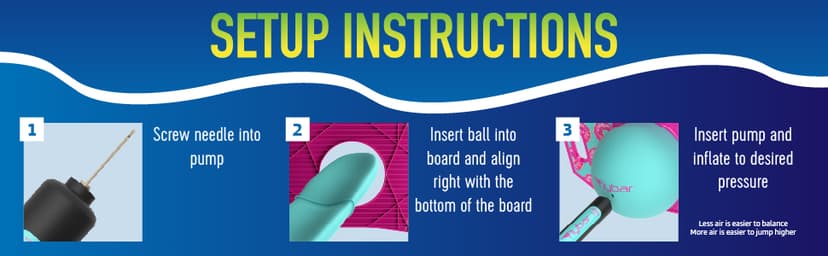 Flybar Pogo Trick Ball for Kids – Balance Bounce Board with Anti-Slip Deck – Pump Included - Indoor & Outdoor Toys for Boys and Girls Fun Way to Reduce Screen Time Supports up to 160 lbs – Ages 6+