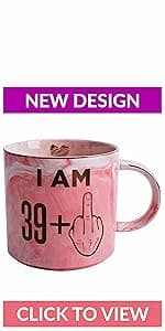 Best Friend Birthday Gifts for Women - Funny Friendship Gift for Bestfriend, Besties, BFF, Sister, Boss Woman, Big Sis, Sorority, Mom - You're My Favorite - Cute Pink Marble Mug, 11.5oz Coffee Tea Cup