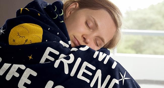 Niyewsor Best Friend Birthday Gifts for Women, Friendship Gifts for Women, Soul Sister, BBF, Bestie, Gift for Friends Female, to My Friend Blanket, 60"x50"