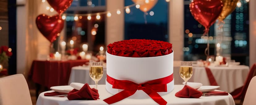 27 Forever Roses in Luxury White Box, Eternal Real Roses Gift for Women, Preserved Flowers for Delivery Prime, Anniversary, Valentine's Day, Birthday for Her (Red)