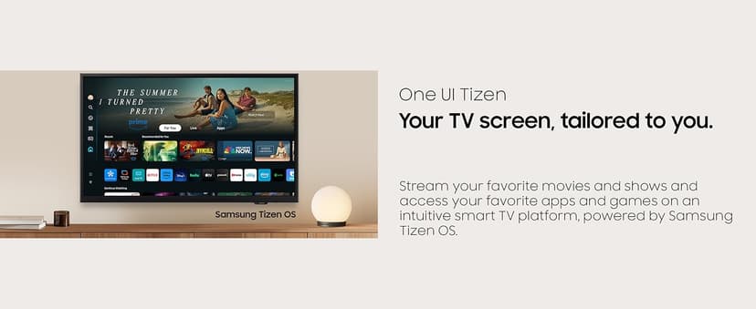 Samsung 32-Inch Class Full HD F6000 Smart TV (2025 Model) HDR, Object Tracking Sound Lite, Knox Security, One UI Tizen, Smart TV