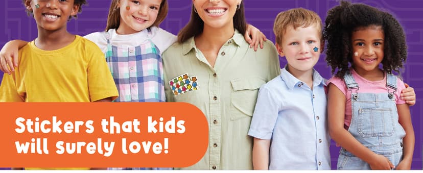 PURPLE LADYBUG Teacher Stickers for Students - 4960 Reward Stickers for Kids Classroom Supplies, Teacher Must-Haves for Classroom Reward Charts, Star, Back to School Gift