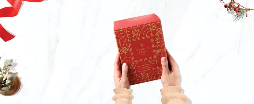 Christmas Gift Basket- Gourmet Food Gifts - Plays Music - Holiday Chocolate and Candy, Sweets and Snacks- Nutcracker Suite- Bonnie and Pop