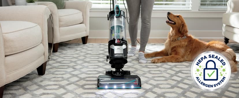 Bissell 2998 MultiClean Allergen Lift-Off Pet Vacuum with HEPA Filter Sealed System, Lift-Off Portable Pod, LED Headlights, Specialized Pet Tools, Easy Empty Dirt Tank