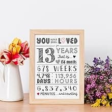 13th Birthday Gifts for Girls - 13 Year Old Girl Gifts Ideas for Offical Teenagers Girls - 13th Birthday Decorations Trendy Teen Girl Stuff - 11 Pieces Best Present for Daughter, Niece