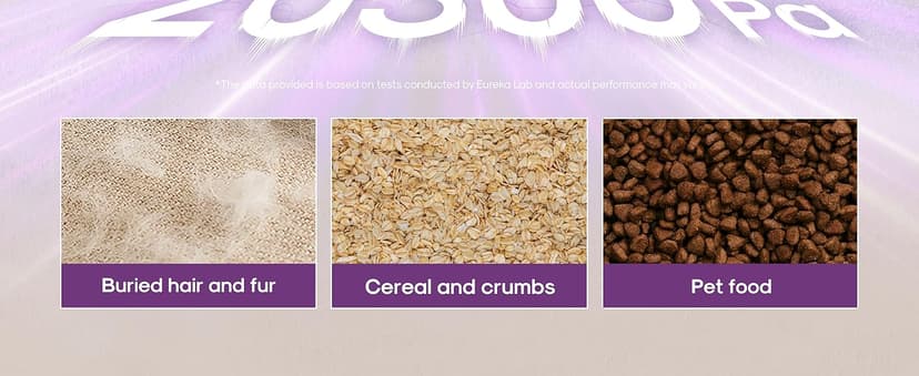 Eureka Cordless Vacuum Cleaner Lightweight, Stick Vacuum Rechargeable for Hardwood, Pet Hair, Black, ReactiClean 410