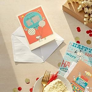 Hallmark Paper Wonder Peanuts Pop Up Valentines Day Card (Snoopy and Woodstock)