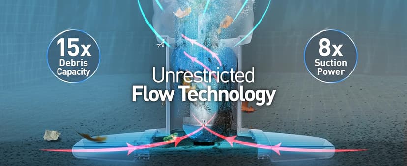 KOKIDO Rechargeable Heavy Duty Pool Leaf Vacuum Cleaner, Commercial Power Suction for Pool Closing, Standard and Fine Filter Bags, for Larger Leaves and Debris, Inground and Above Ground Pools XV910