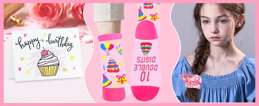 Gifts for 10 Year Old Girl, 10 Year Old Girl Birthday Gifts, 10th Birthday Gift for Girls Ideas for Daughter, Sister, Niece, Granddaughter, Popular Double Digits Birthday Gift for Teen Girls