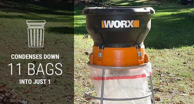 Worx WG430 13 Amp Electric Leaf Mulcher